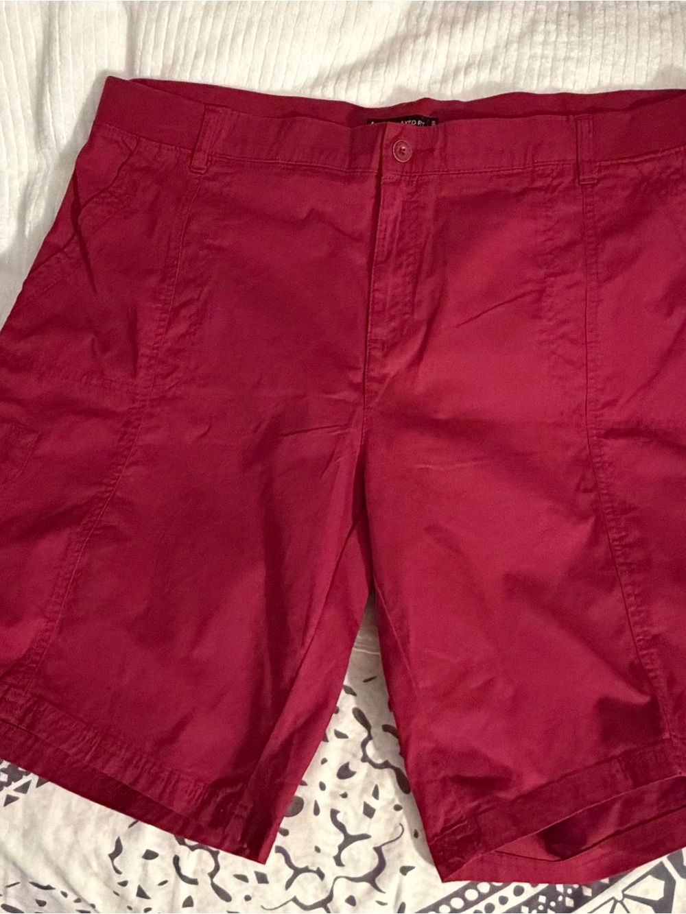 Lee Men's Red Chino Shorts